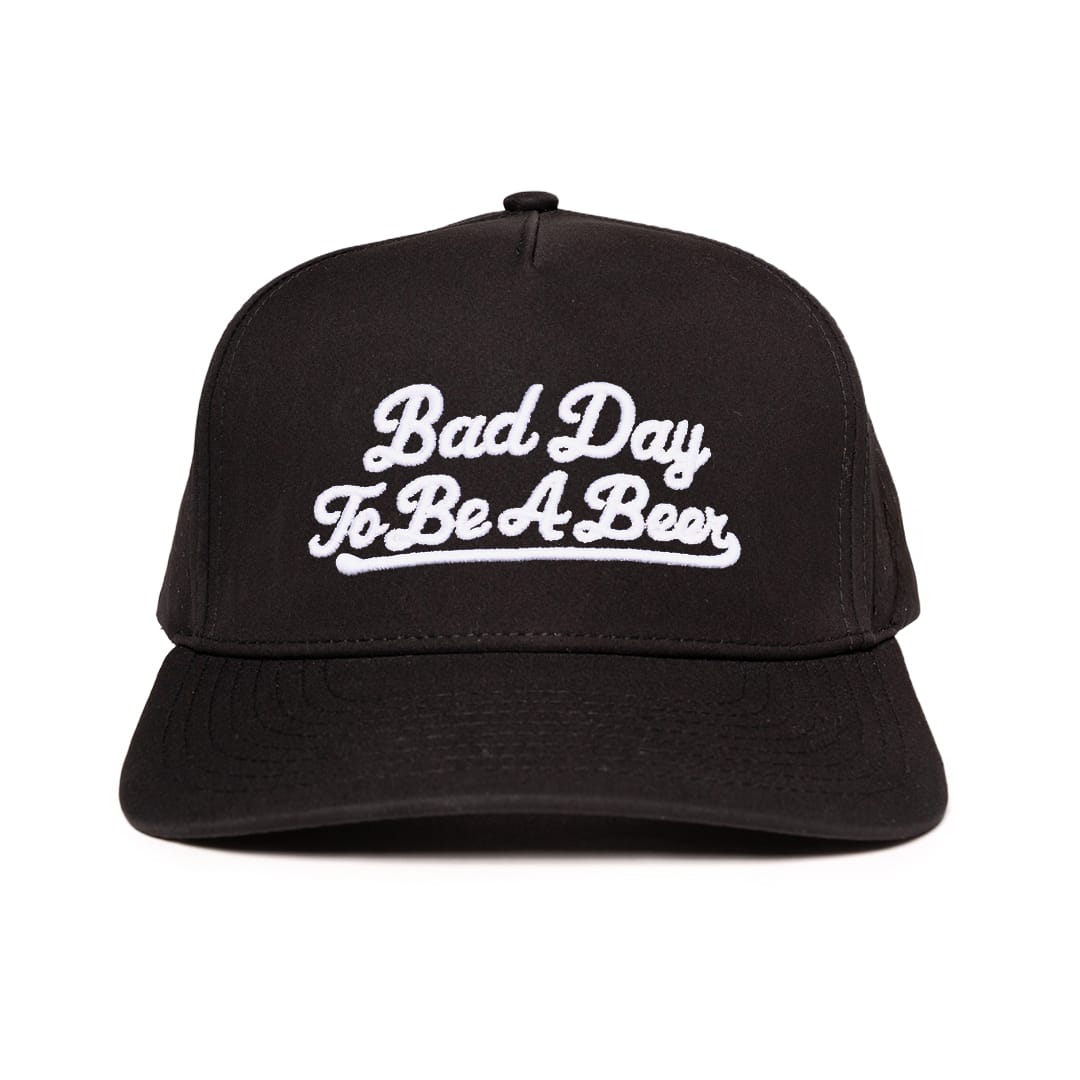 Black Bad Day To Be A Beer Signature Waterproof Hat