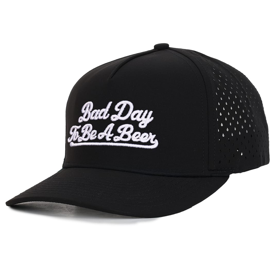 Black Bad Day To Be A Beer Signature Waterproof Hat