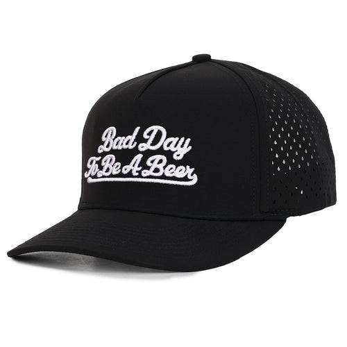 Black Bad Day To Be A Beer Signature Waterproof Hat