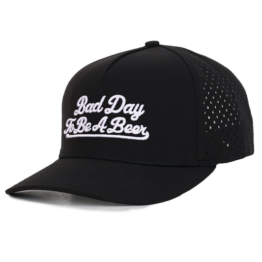 Black Bad Day To Be A Beer Signature Waterproof Hat