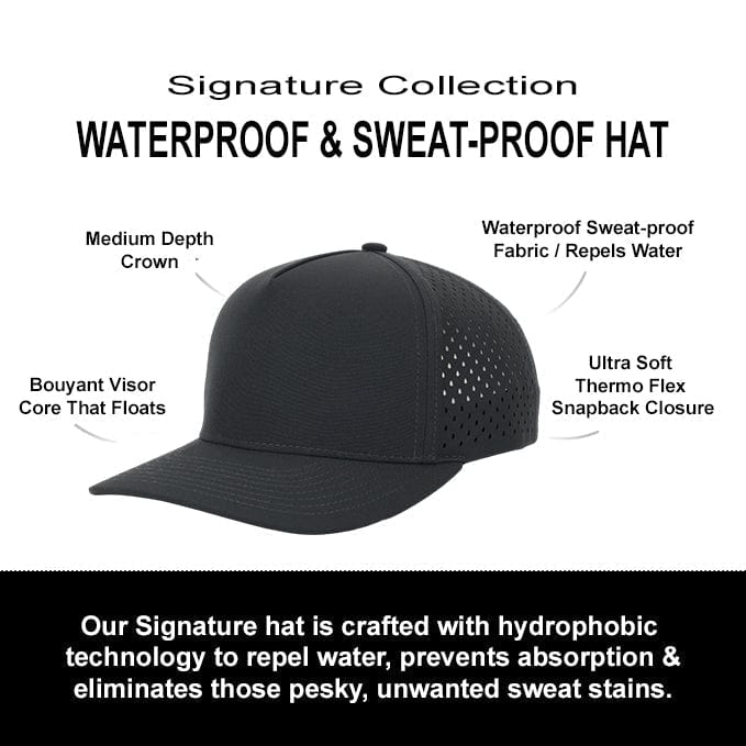 Charcoal Sasquatch Signature Waterproof Hat