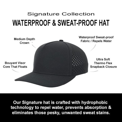 Charcoal Sasquatch Signature Waterproof Hat