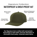 Forest Green Beaver Signature Waterproof Hat