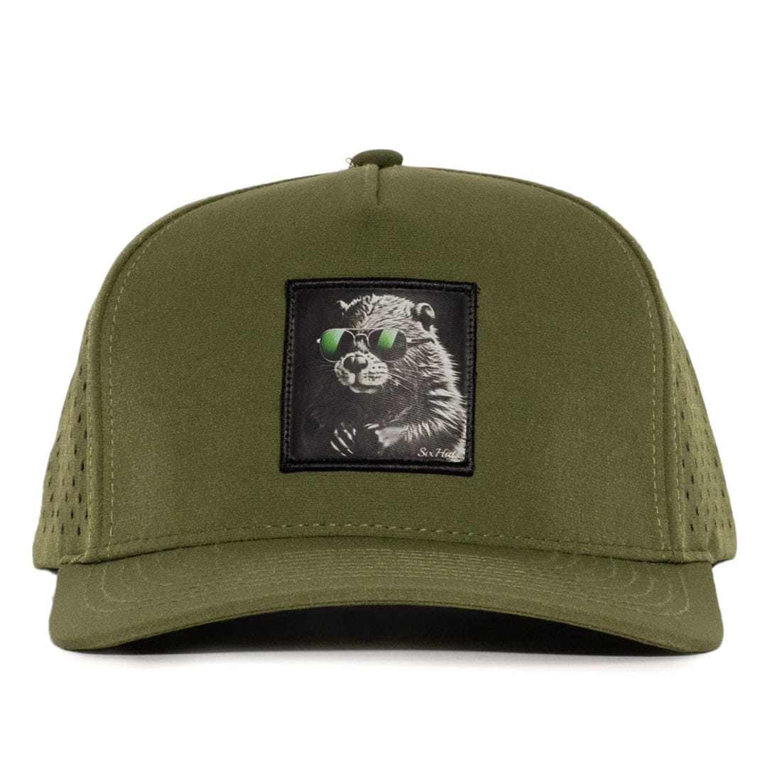 Forest Green Beaver Signature Waterproof Hat