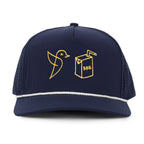 Navy Birdy Juice Signature Waterproof Hat
