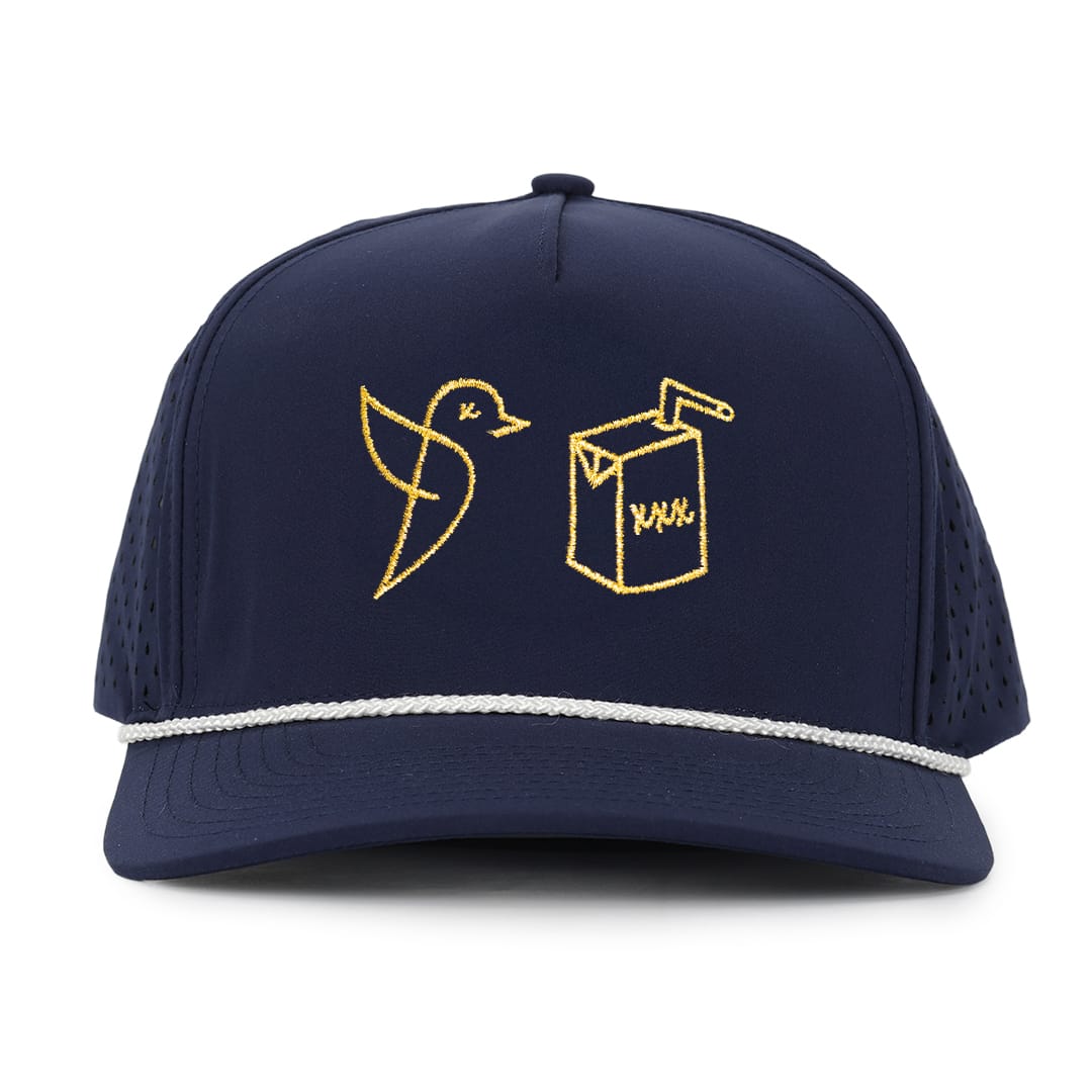 Navy Birdy Juice Signature Waterproof Hat