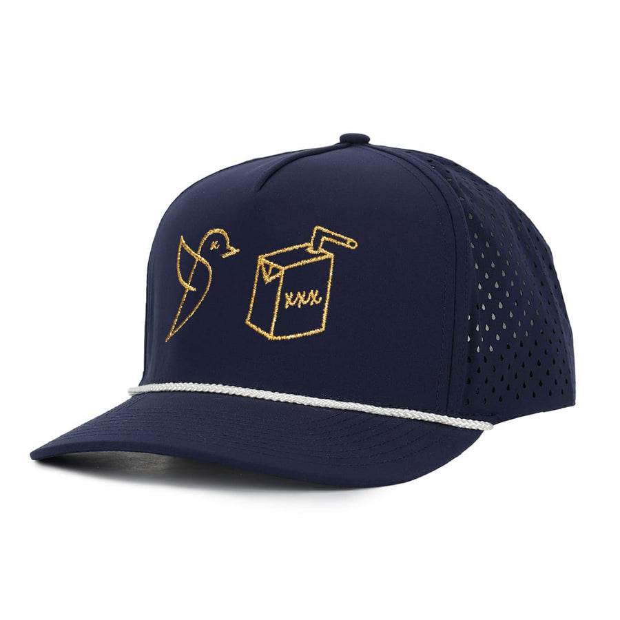 Navy Birdy Juice Signature Waterproof Hat