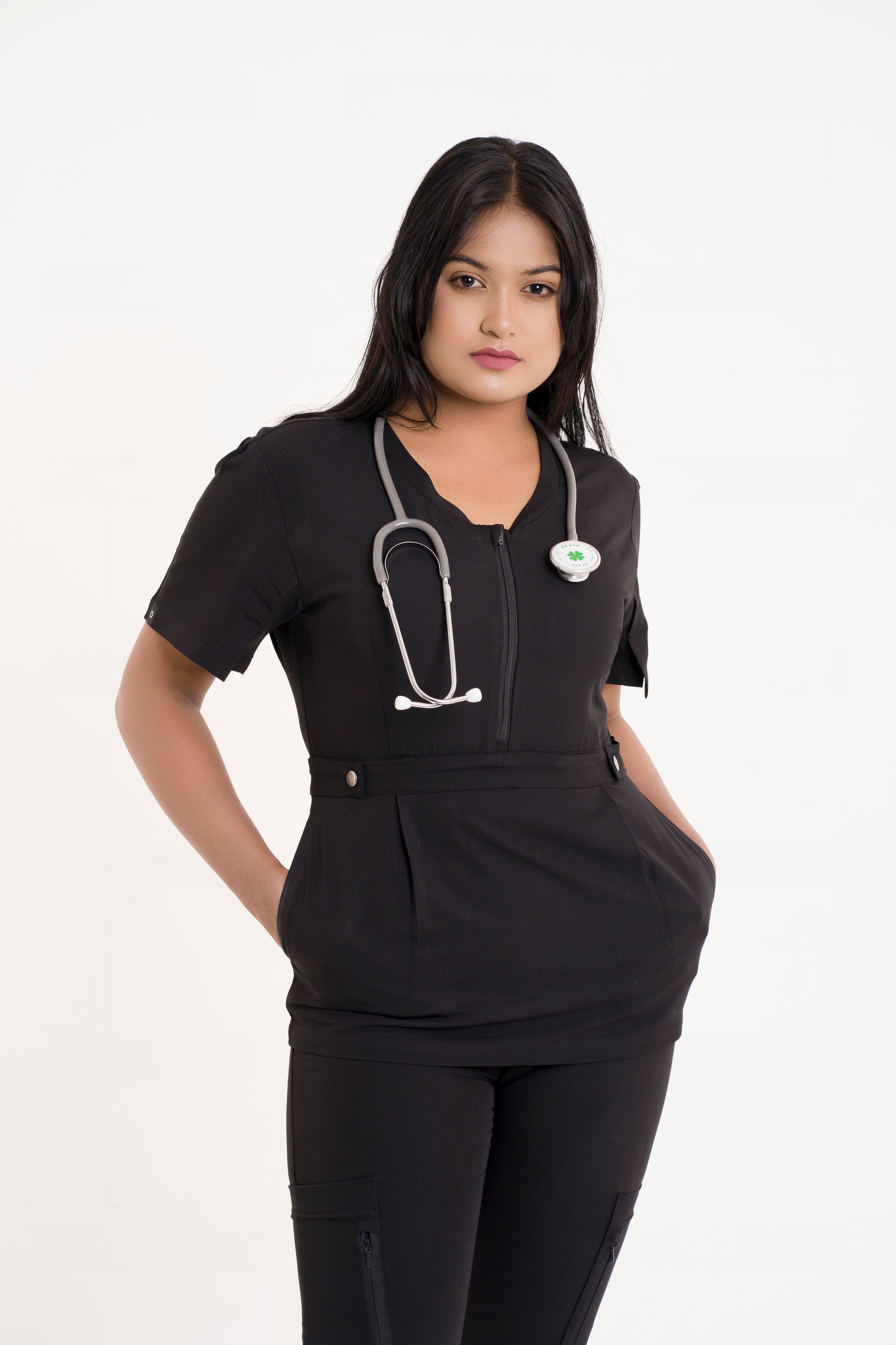 Dressy clearance scrub tops